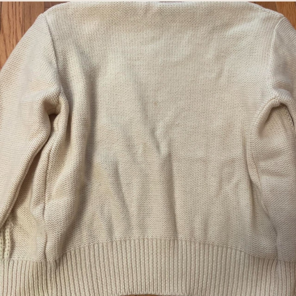 vintage Austrian 70s knit cardigan xs s - Picture 7 of 8